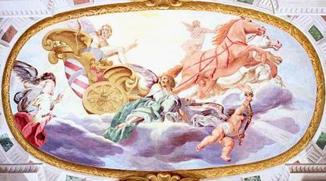 Аполлон на колеснице (Автор - Palazzo Corsini, роспись)