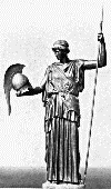 Скульптура Афины